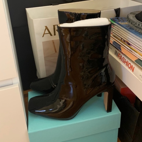 New Patent Leather Booties - Picture 4 of 4